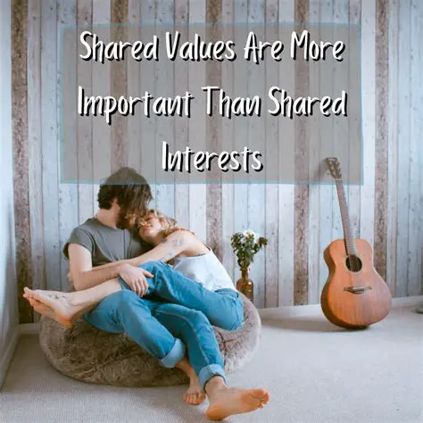 Shared values and interests
