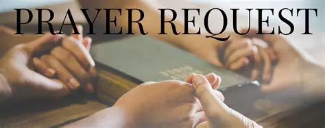 Sharing Your Prayer Request