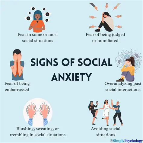 Showing signs of anxiety or fear
