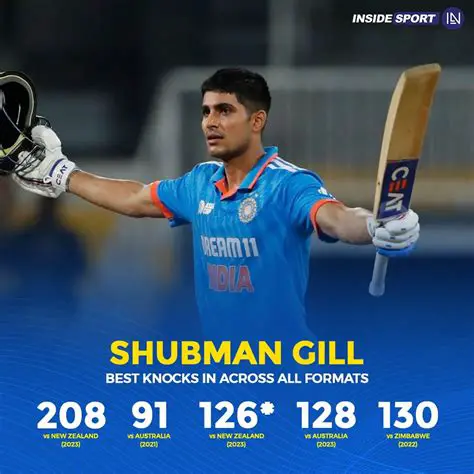 Shubman Gill: The Rising Star Illuminating Indian Cricket's Future