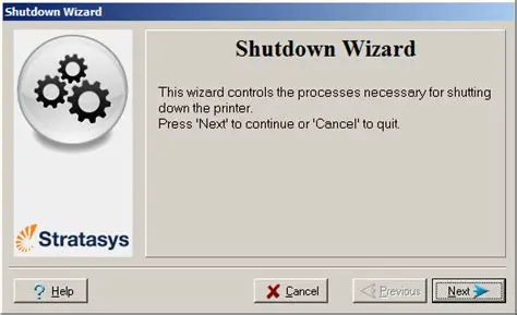 Shutdown Wizard Integration