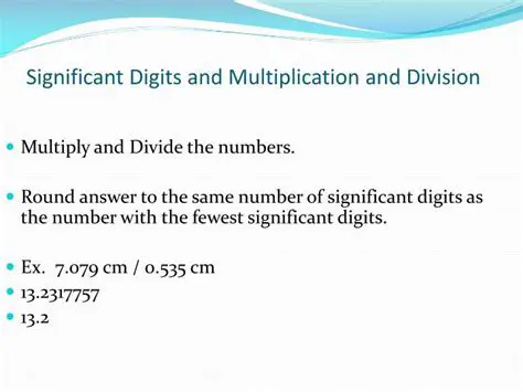 Significant Digits and Multiplication