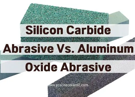 Silicon carbide is an extremely abrasive material