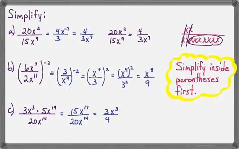 Simplifying Exponents in Fractions
