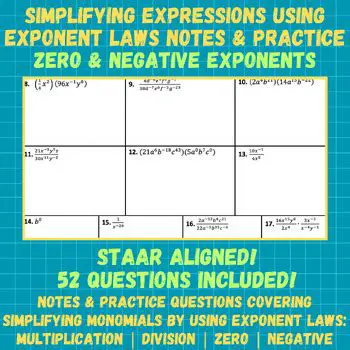 Simplifying Expressions with Zero Bases
