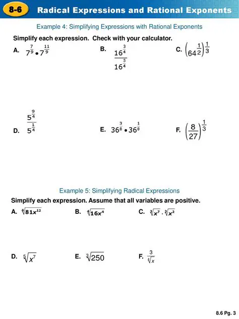 Simplifying Radical Expressions with Rational Exponents