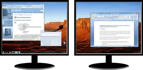 Simulate a taskbar on secondary monitors