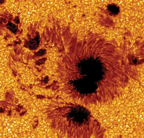 Simulate a visible sunspot