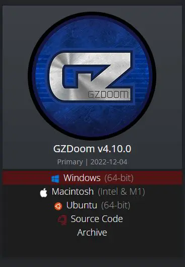 Sitio web oficial de GZDoom