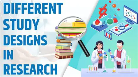 Six different study designs