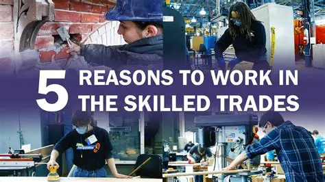 Skilled workers in a single trade