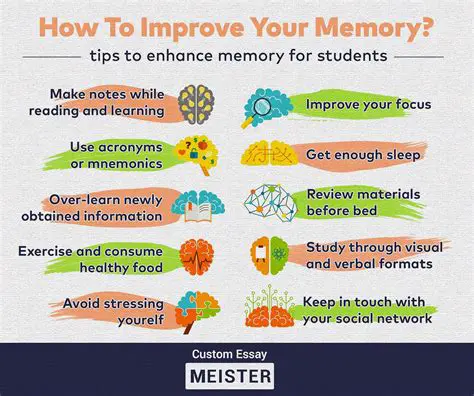 Skills to Develop for Better Memory