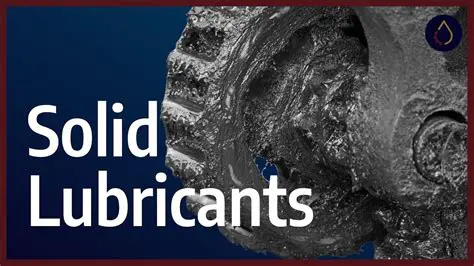 Solid lubrication properties