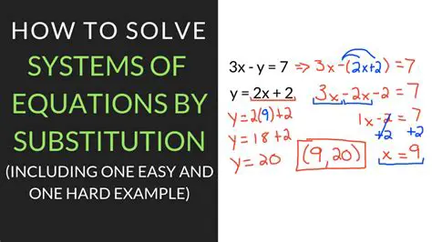 Solve for x in the second equation