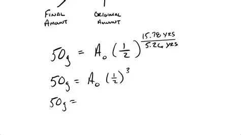 Solving for the Final Amount