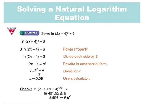 Solving for the Unknown Value of x in a Natural Logarithm Equation