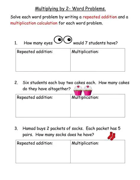 Solving Multiplication Problems without Multiplication