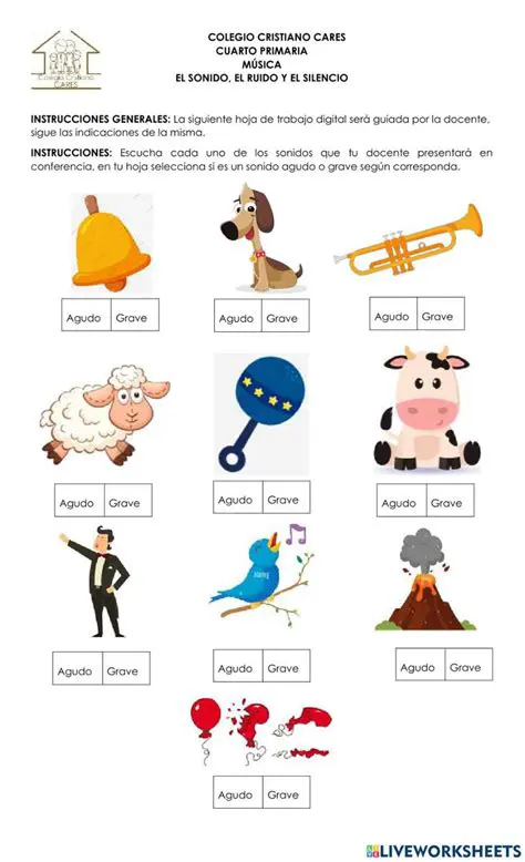 Sonidos en un cuadro de arte