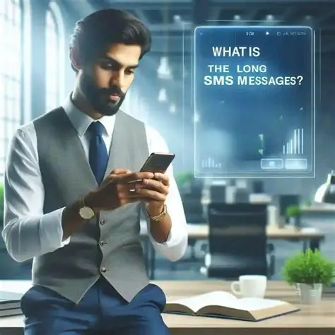 Splitting long text messages