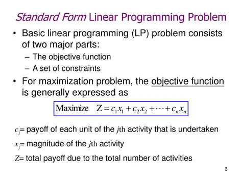 Standard Form of Linear Programming Problem
