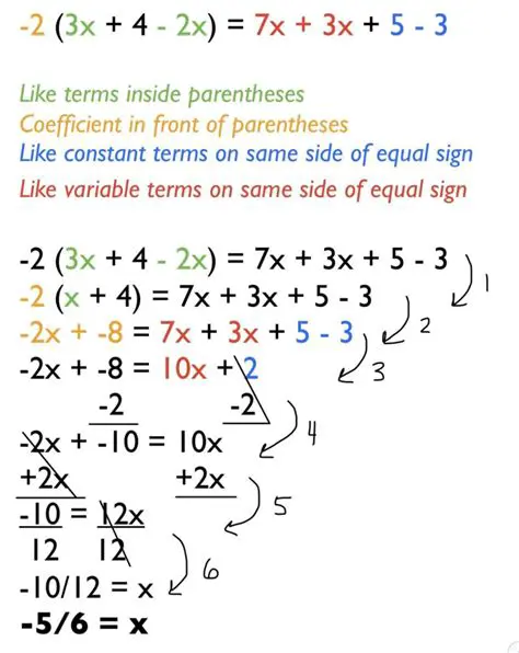 Start by isolating the variable term
