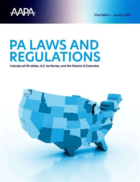 State laws and regulations