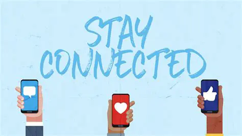 Stay connected with friends on Facebook and Twitter