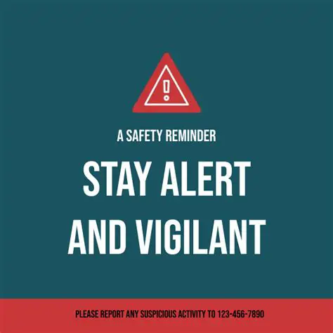 Staying vigilant and aware of the times