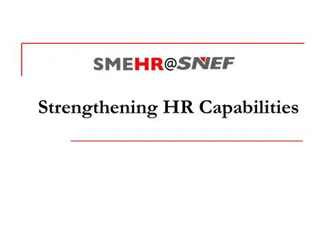 Strengthen HR competencies through measurable online training