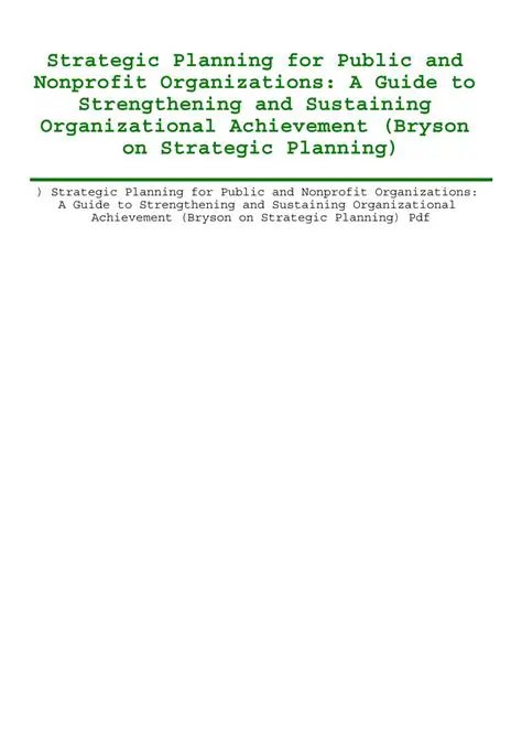 Strengthening P3A Organizations