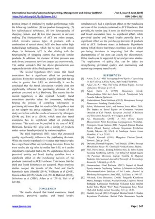 Strengthening Perceived Quality