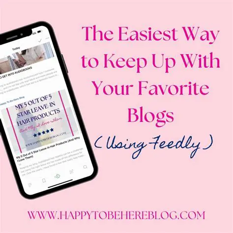 Subscribe to Your Favorite Blogs