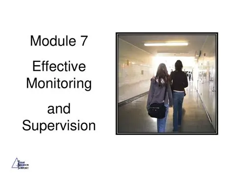 Supervision and Monitoring