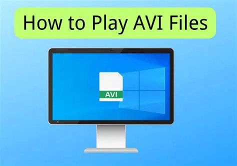 Support for AVI files with audio streams