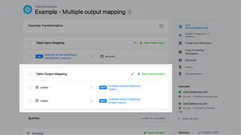 Support for multiple outputs