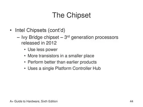 Support for multiple processors and chipsets