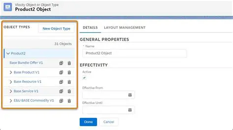 Support for Various Object Types