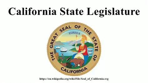 Support from the California State Legislature