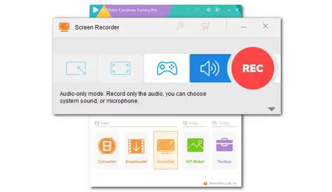 Supports Recording Computer Screen