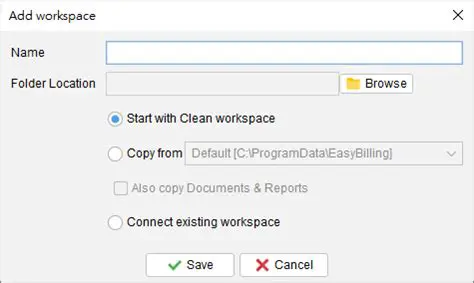 Switch to another workspace