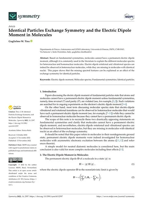 Symmetry and Identical Particles