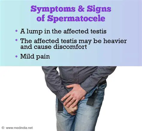 Symptoms of a Spermatocele