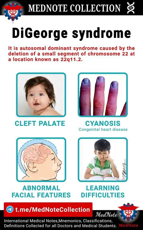 Symptoms of DiGeorge Syndrome