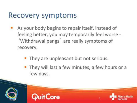 Symptoms of Recovery Pending