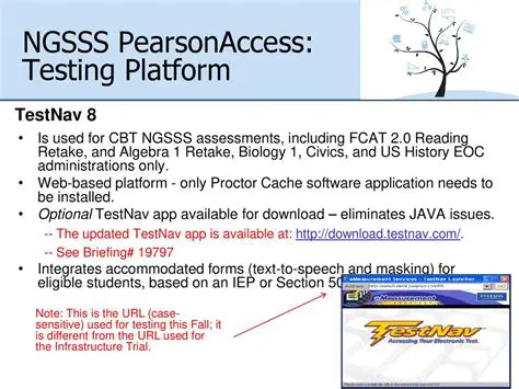 Synchronizing PearsonAccess Next with TestNav