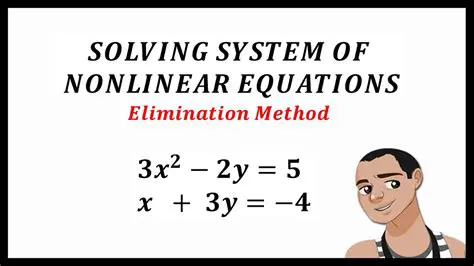 system of nonlinear equations