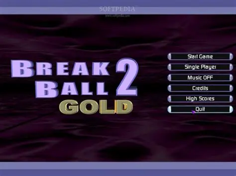 System Requirements for Break Ball 2 Gold