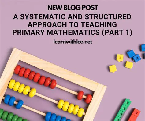 Systematic and fun learning approach