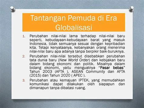 Tantangan Pemuda di Era Reformasi
