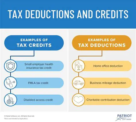 Tax Deductions and Credits